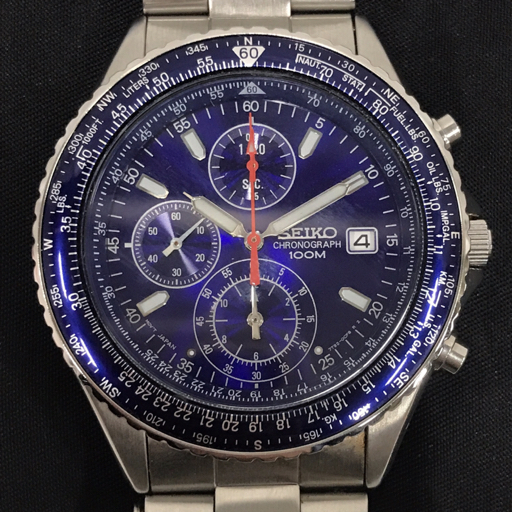 美品　セイコー クロノグラフ　腕時計 7T92-0FD0　25カ404 Yahoo!オークション -「seiko 7t92」(その他) (セイコー)の落札