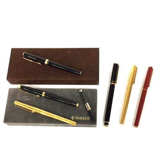 【ペン先18K】PLATINUM万年筆 太字2点セットブラック/ゴールド 詳細ページ | 万年筆 ボールペンなど高級筆記具の販売・買取