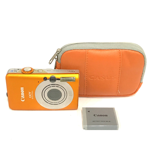 IXY 110IS/Canon/キャノン/オレンジ/バッテリー付属/イクシー Yahoo!オークション -「ixy digital 110is」の落札相場・落札価格