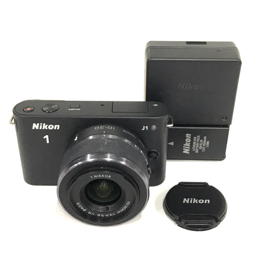 Nikon 1 J1 ミラーレスカメラ ブラック　中古　動作品 Nikon 1 J ニコン ミラーレス J1 レンズキット ブラック 中古