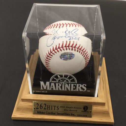 Yahoo!オークション -「イチロー サイン ボール」の落札相場