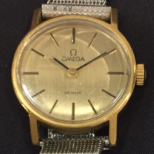 オメガ デビル 手巻き時計【稼動品】 楽天市場】デッドストック級 稼働 良品 オメガ 手巻き TOOL104