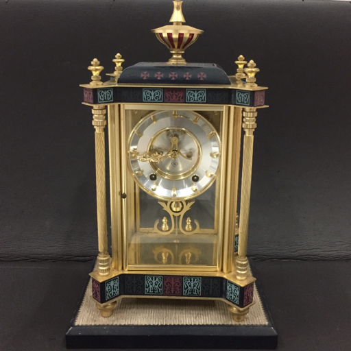 日本美術時計 Nマーク 置時計 ゼンマイ式 Yahoo!オークション -「nマーク 時計」の落札相場・落札価格