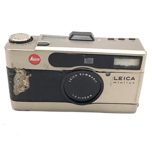 【完動品】LEICA minilux zoom フィルムカメラ 動作確認済み 中古】Leica ライカ minilux zoom ミニルックス ズーム