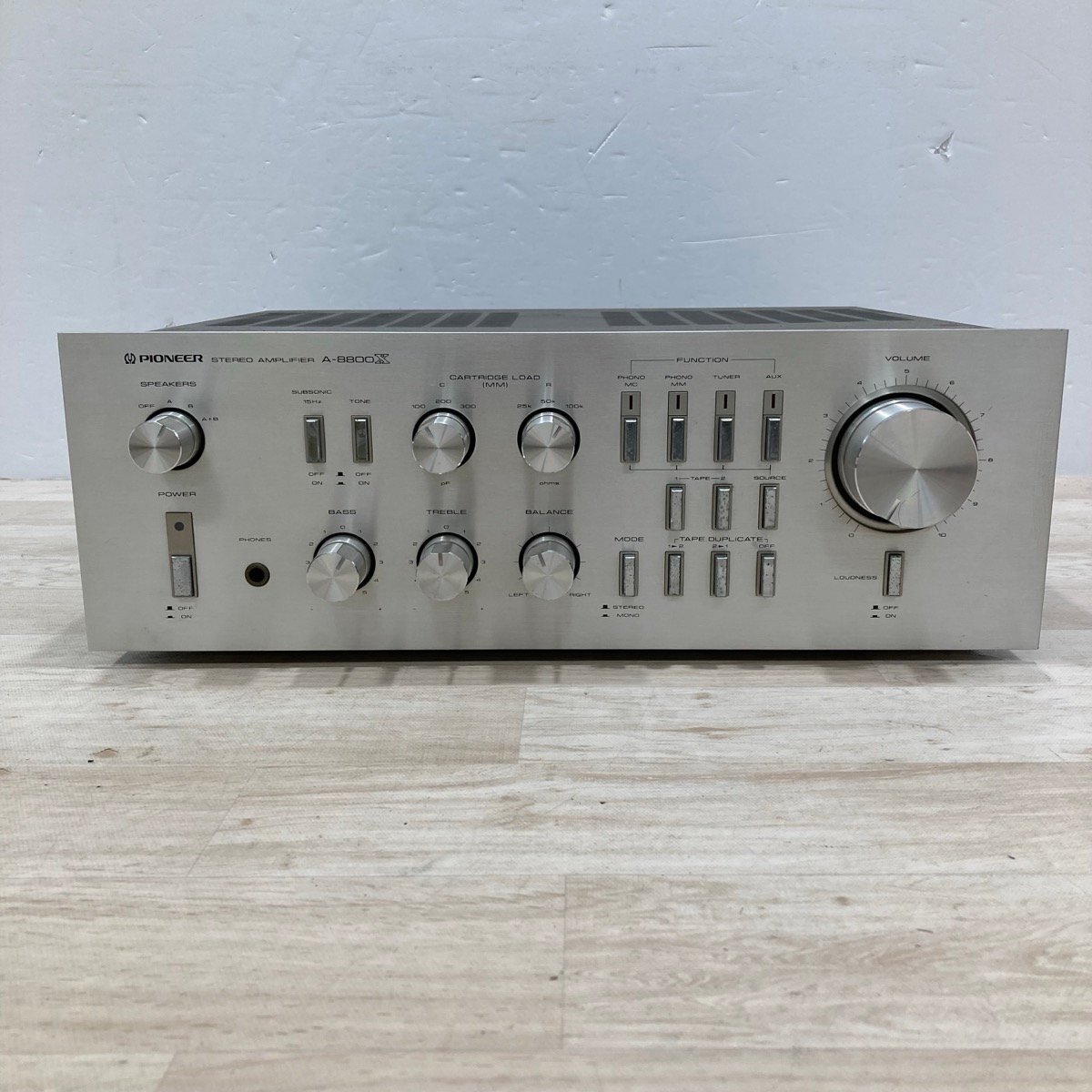 【ジャンク】PIONEER A-8800X プリメインアンプ Pioneer A-8800Xの仕様 パイオニア