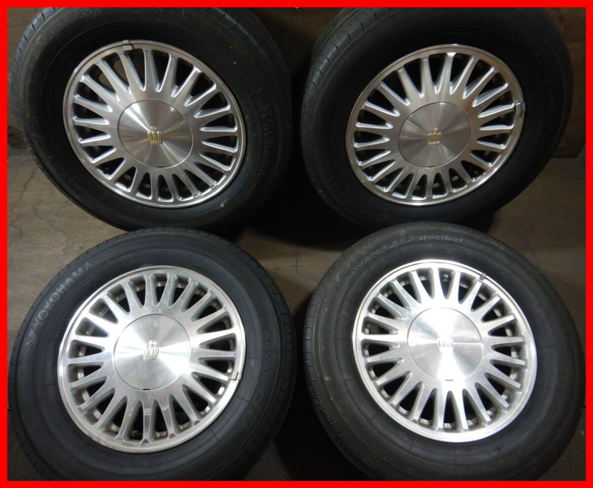 ホイール　4本セット　トヨタ　純正 東京都 世田谷区にて 新車外し トヨタ NOAH/VOXY 80系 後期 純正