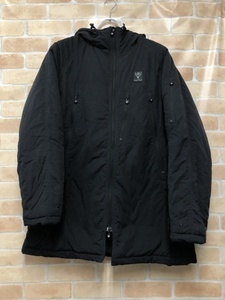 S2W8 South2 West8 Пальто на молнии из персиковой кожи BG794 черный M 111419184