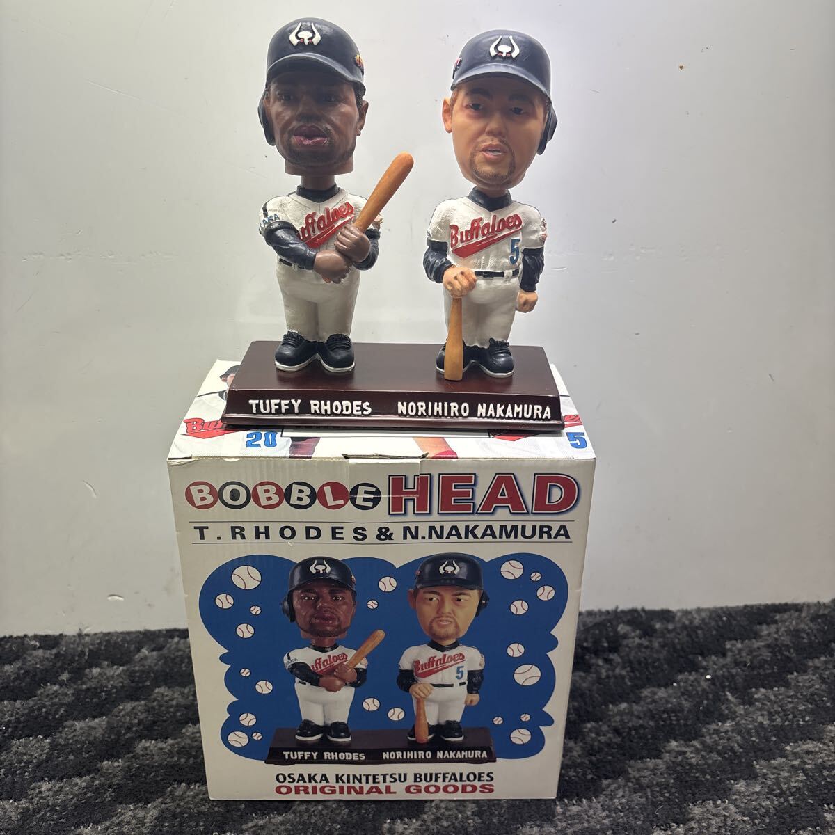 ボブルヘッド　近鉄バファローズ　タフィ・ローズ　激レア！！ ボブルヘッド 近鉄バファローズ タフィ・ローズ 激レア