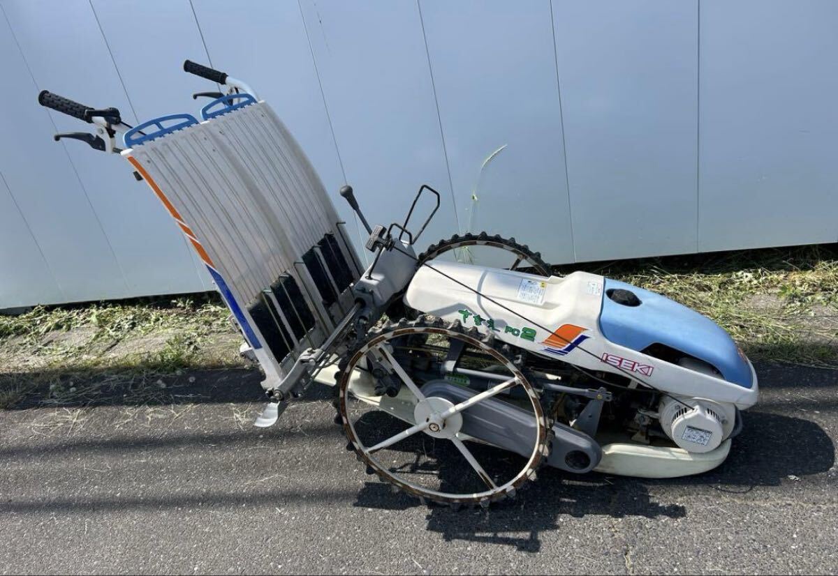 実働品　イセキ　歩行型田植機　1.7馬力　さなえ20 さなえ PC5シリーズ | 田植機 | 商品情報 | 井関農機株式会社