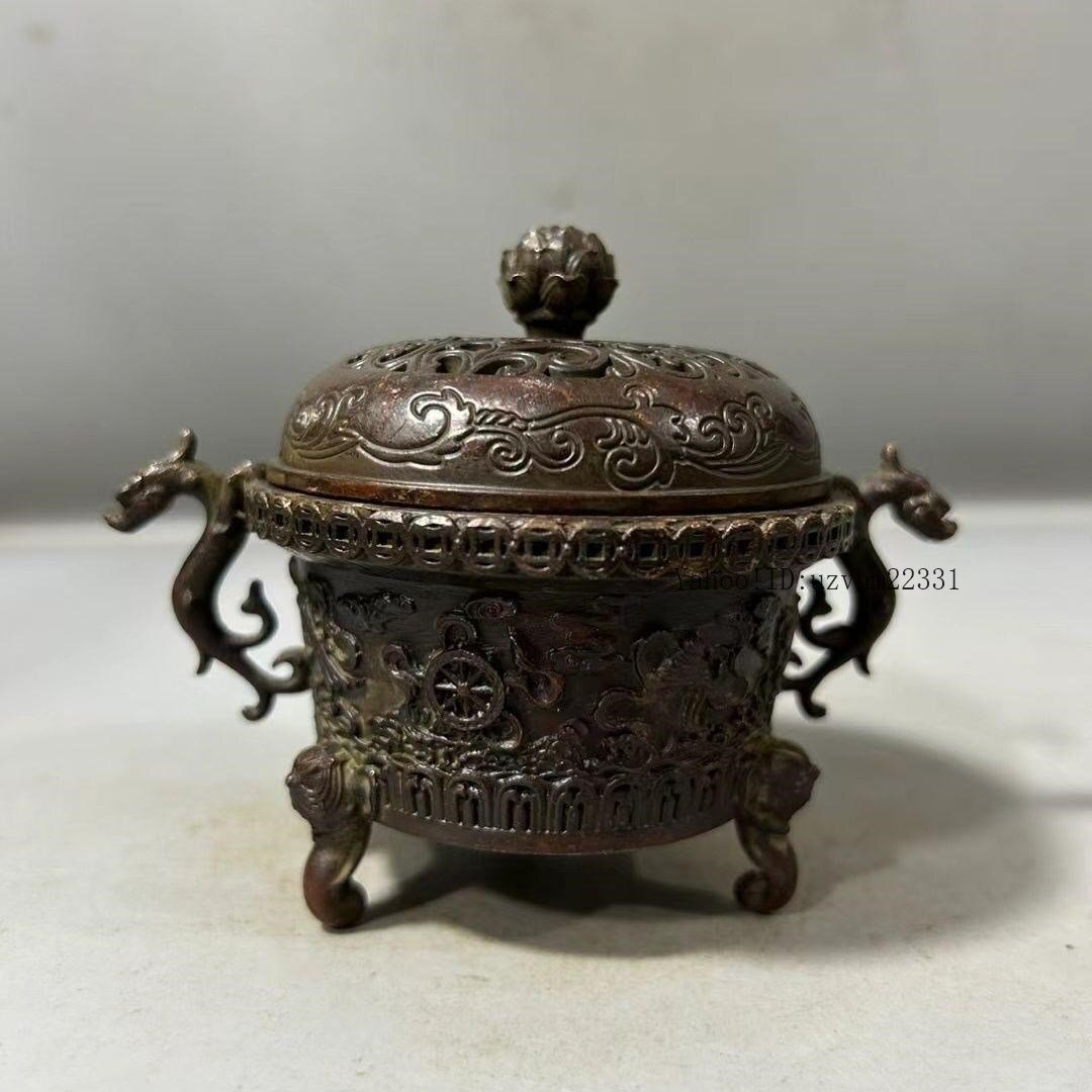 銅器 麒麟暖手炉 花鳥香薫炉 香道具 装飾品 工芸品 置物 銅器 麒麟暖手炉 花鳥香薫炉 香道具 装飾品 工芸品 置物 銅器