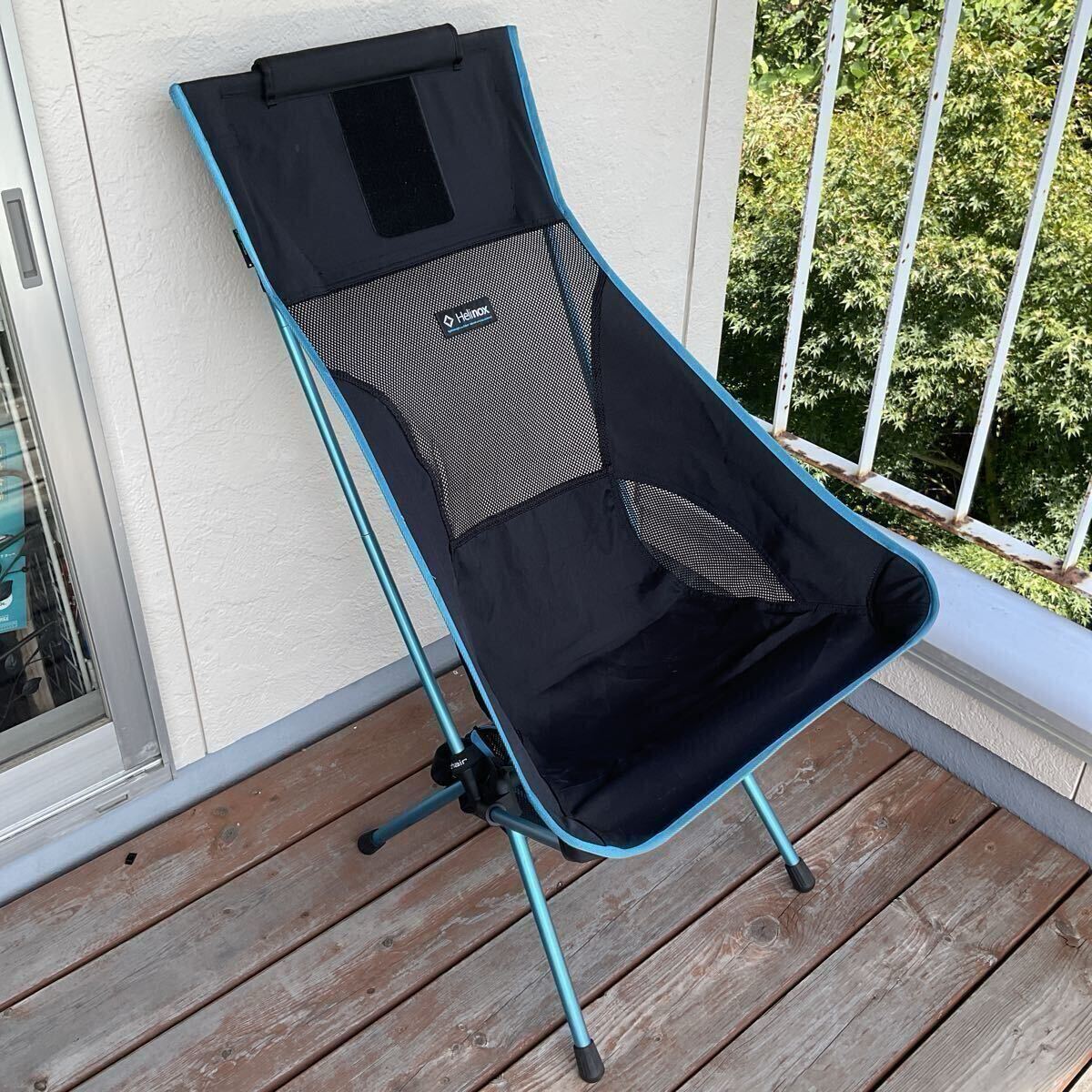 ヘリノックスサンセットチェア黒中古品5回キャンプで使用 ヘリノックスサンセットチェア黒中古品5回キャンプで使用 ヘリ