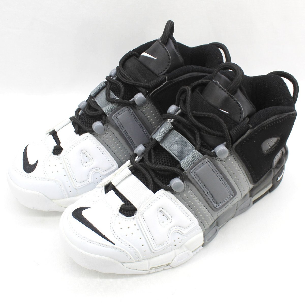 新品 未使用 ナイキエア モアアップテンポ ブラック26cm NIKE AIR MORE UPTEMPO LOW / ナイキ エア モア アップテンポ