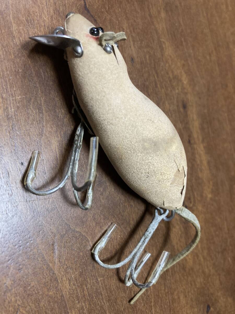 オールドヘドン　メドウマウス　未使用　激レア　HEDDON オールドルアー オールド ヘドン メドウマウス Heddon Meadow Mouse - メルカリ
