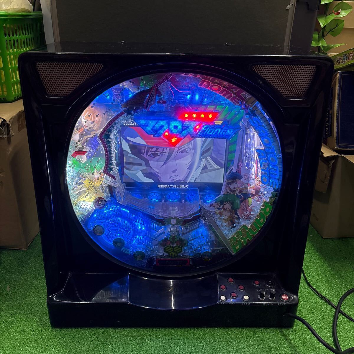 【超希少】SANKYO パチスロ 超時空要塞マクロス 中古実機◇引取限定 SANKYO パチスロ 超時空要塞マクロス 中古パチスロ実機 [2ch対応