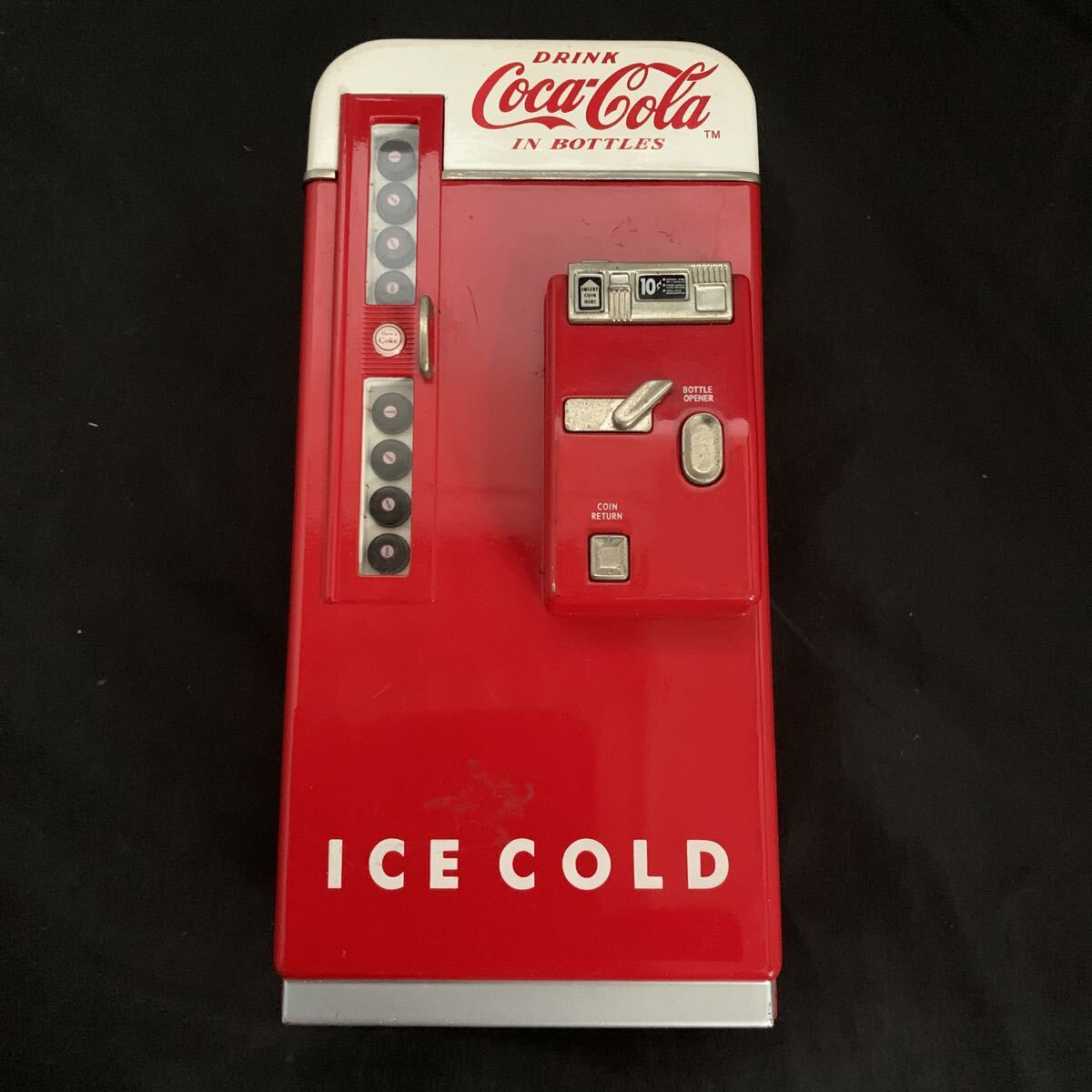 激レア★コカコーラ ビンテージ 自販機型 バンク 絶版☆コカコーラ オールドビンテージ 自販機型 コインバンク