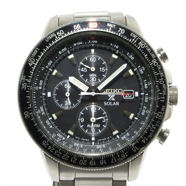 SEIKO プロスペックス スカイプロフェッショナル V172-0AC0 SEIKO】プロスペックスクロノホワイトV172-0AC0ソーラー腕時計
