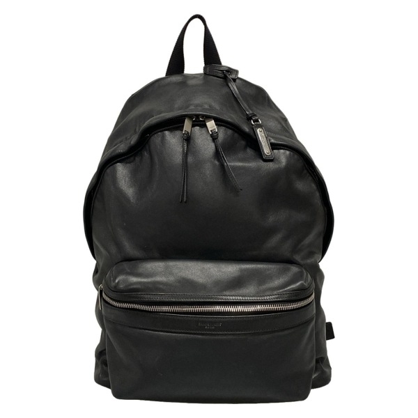 【ほぼ未使用‼︎】シティ サンローラン　エンブロイダリー　バックパック シティ サンローラン（キャンバス／エンブロイダリー） | Saint