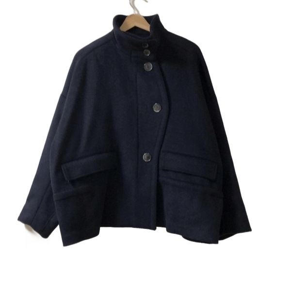 【未使用】エンフォルド enfold コート Aライン メルトン ENFOLD（エンフォルド）の「メルトンリバーケープ Aラインコート