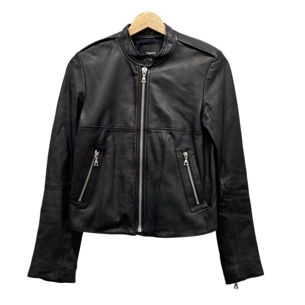 ✳︎未使用タグ付き✨Theoryセオリー　Lサイズ　羊革パンチングレザージャケット ✳︎未使用タグ付き✨Theoryセオリー Lサイズ 羊革パンチング