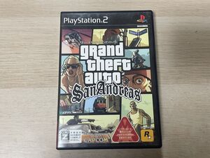 PS2 ソフト マップ欠品 グランド セフト オート サンアンドレアス Grand Theft Auto 【管理 25278】【ジャンク】