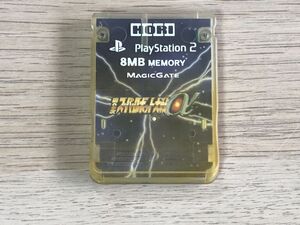 PS2 周辺機器 メモリーカード 第2次スーパーロボット大戦α 【管理 19998】【B】