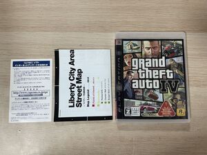 PS3 ソフト グランド セフト オートⅣ Grand Theft Auto 【管理 25363】【B】
