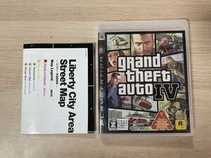 PS3 ソフト グランド セフト オートⅣ Grand Theft Auto 【管理 25353】【B】