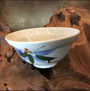 ビンテージ 千両 色絵 どんぶり 鉢★丼 吉祥 縁起 古民家 粋 骨董 風情 アンティーク 風雅 風流 時代 膳 数奇 割烹 和食 料理 侘び寂び