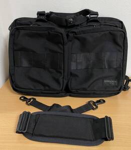 激レア●新品●完売品●ブリーフィング BRIEFING UNITED ARROWS 別注 コラボ商品 A4 3way リュックサック 黒ラベル アメリカ製