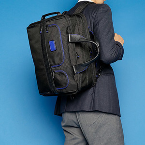 <ANAオリジナル>●定価110000円●極美品●TUMI トゥミ ANA コラボ ALPHA3 3WAY ビジネスリュック 2603180DNY3E スカイブルー 国内正規品