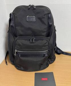 人気色●極美品●定価110000円●TUMI ALPHA BRAVO 232789D「サーチ」バックパック リュックサック 国内正規品 黒