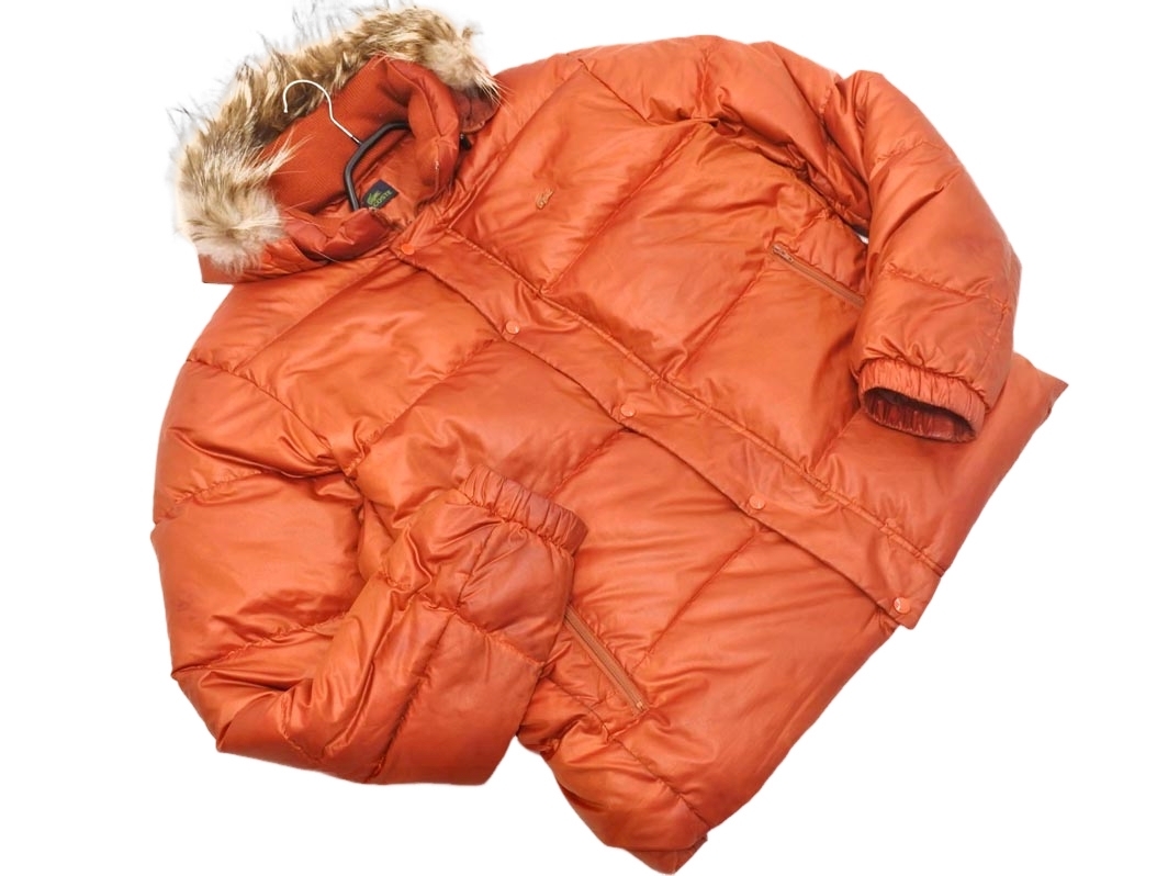 【極美品】LACOSTE ラコステ　ダウンジャケット ファー付き 厚手　ブルゾン ☆限定☆LACOSTE ラコステ ダウンジャケット ファー付き