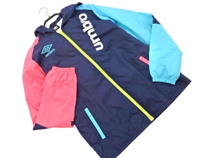 Umbro Umbro Print Hood Jacket размер 0/Navy Blue ◇■ ☆ fja9 Мужские