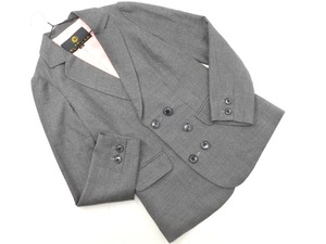CLATHAS CLATHAS шерстяной смеси портной пиджак размер 38/серый ◇■ ☆ fjb7 Дамы