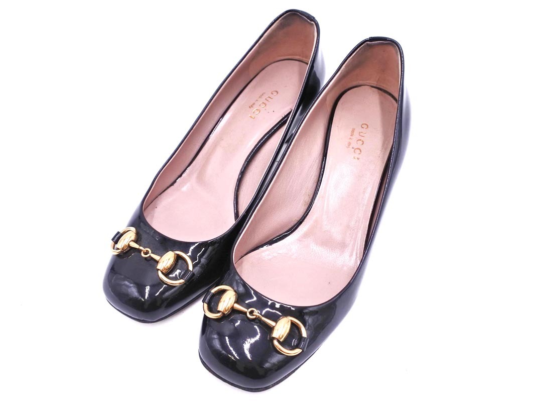 2025年最新】Yahoo!オークション -グッチ パンプスの中古品