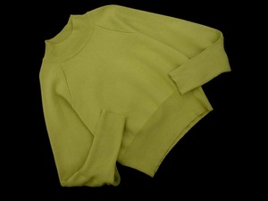 MURUA MURUA вязаный свитер с мокасиновым вырезом размерF/желто-зеленый ◇■ ☆ fjc8 Женщины