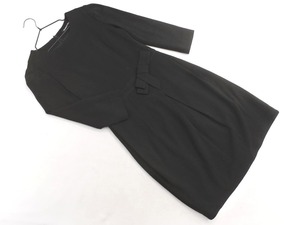 STRAWBERRY-FIELDS Strawberry Fields Шерстяная смесь лента I-line платье Черный ◇■ ☆ fjd1 Женщины