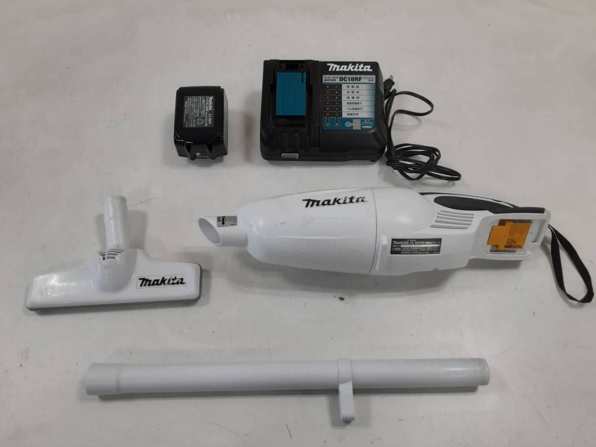 （未使用商品）makita 充電式クリーナー CL 181 FDZ マキタ 18V充電式クリーナ（本体のみ）（青