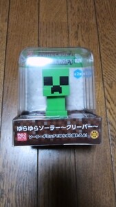 定形外送料450円 マインクラフト ゆらゆらソーラー クリーパー ソーラーギミックでゆらゆら揺れるよ! フィギュア 新品未開封 同梱可能