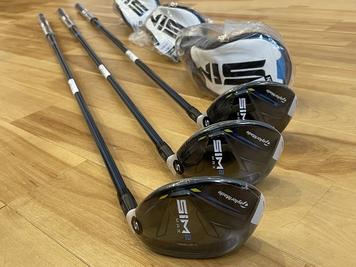 SIM2 MAX ユーティリティ 2本セット　HC付　4u 5u 中古】SIM2 ユーティリティ (テーラーメイド) 通販｜GDO中古