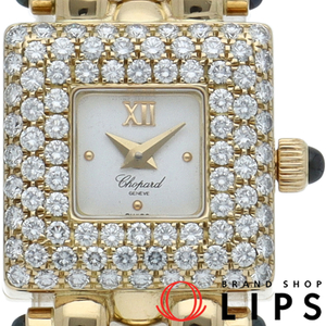 Chopard happy бриллиант часы бриллиантовая оправа ручной завод OH settled 10/6534-23 коробка K18YG женский часы ho wa