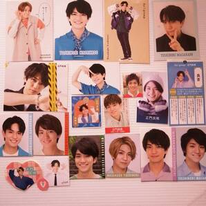 aぇ!group 正門良規 2013年~ 付録セット MYOJO データーカード シール 厚紙カード デタカ 切り抜き winkup duet potato 2016 2018