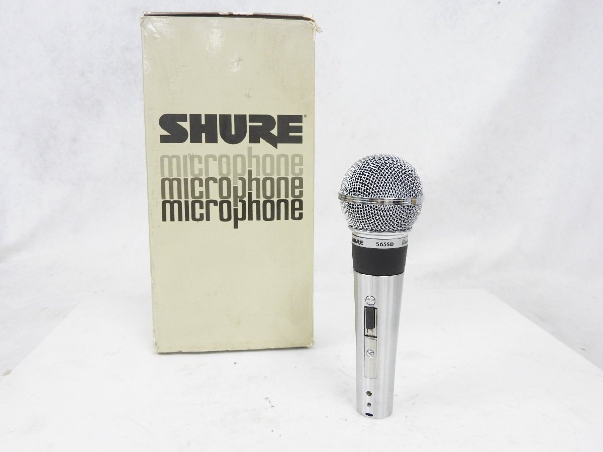 SHURE Unisphere I 565SD USA製 ダイナミックマイク 565SD - Classic Vocal Microphone - Shure USA