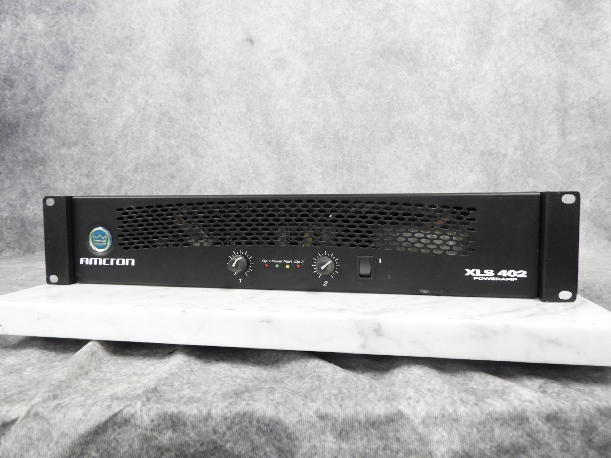 AMCRON XLS 402 パワーアンプ 高額買取実施中!!】AMCRON XLS402 アムクロン 業務用 2ch パワー