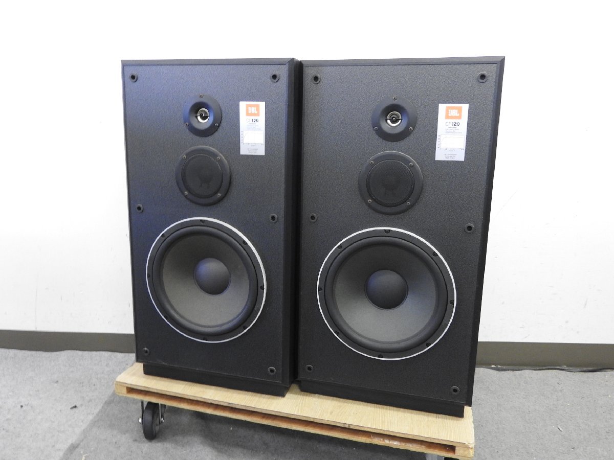 JBL CF120 フロア型スピーカー 3-Way System ペア Yahoo!オークション - JBL CF120 フロア型 ペアスピーカー 3Way