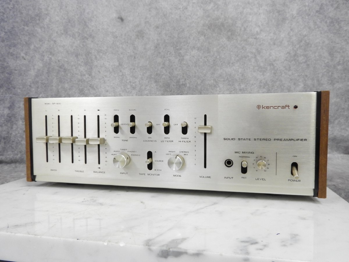 Kencraft GP-830 プリアンプ　ケンクラフト 音響機器 Yahoo!オークション -「kencraft gp-830」(アンプ) (オーディオ