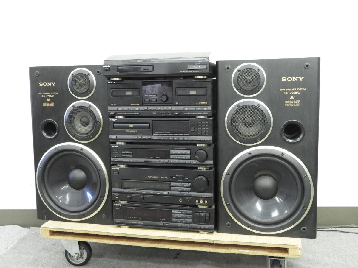 ソニー　SONYコンポV725 動作未確認　ジャンク Yahoo!オークション -「sony v725」の落札相場・落札価格