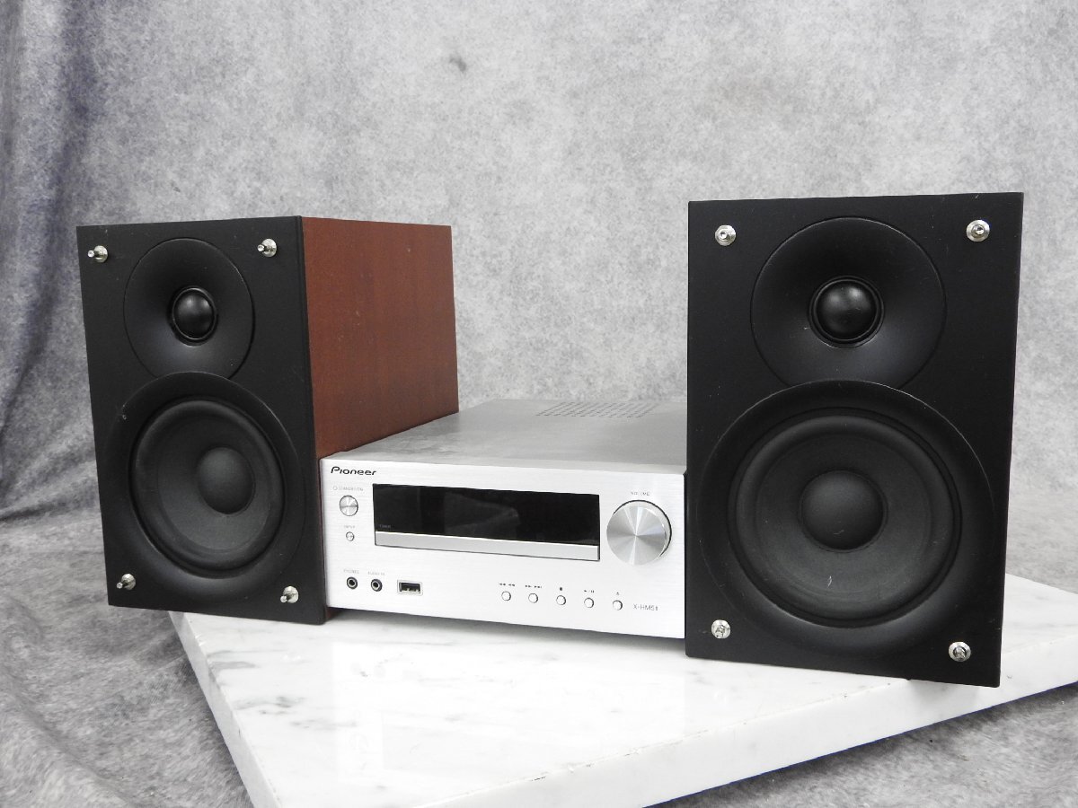 パイオニア　コンポ インテリアに合わせて4つのカラーから選べるCDミニ