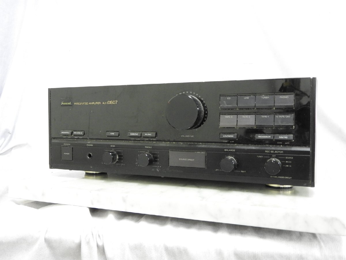 サンスイAU-アルファ607ジャンク サンスイAU-アルファ607ジャンク