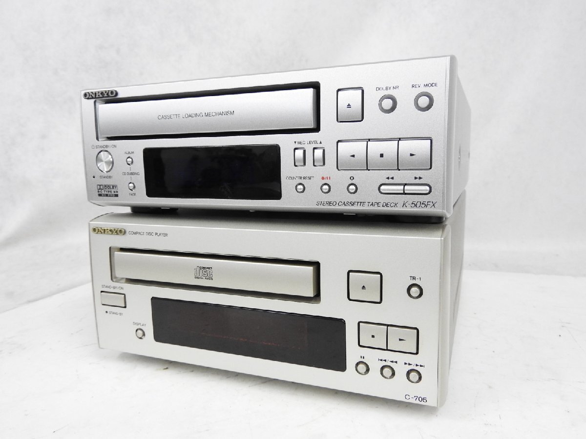 ONKYO K-505FX カセットデッキ ONKYO K-505FX | ジャンク修理日記